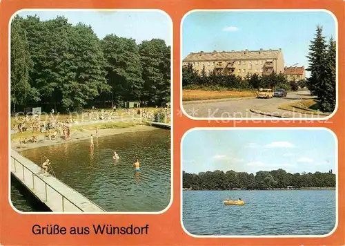 Wuensdorf Strandbad Wuensdorfer See Neubaugebiet Kat. Zossen