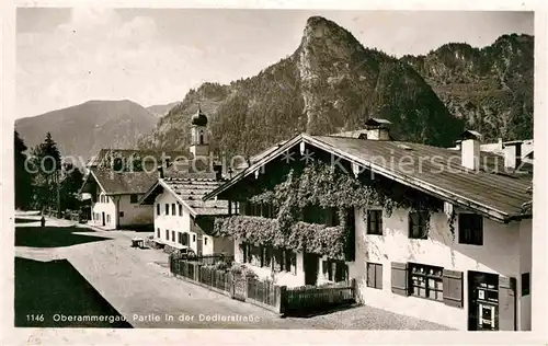 Oberammergau Dedlerstrasse Kat. Oberammergau