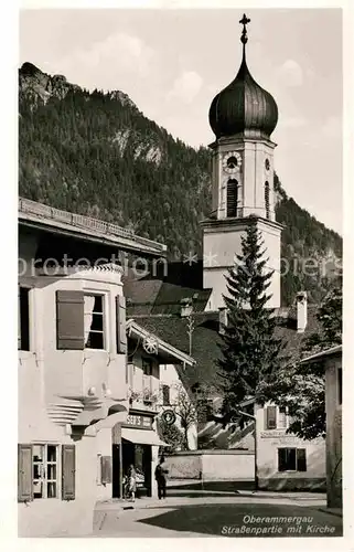 Oberammergau Kirche Kat. Oberammergau