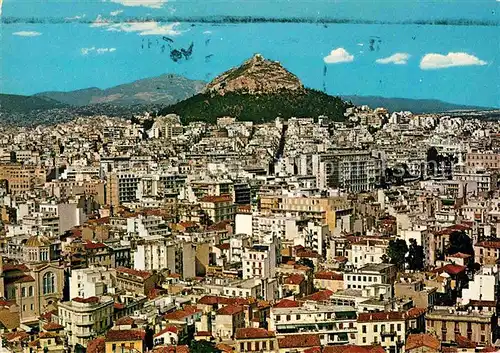 Athen Griechenland Panorama Olymp  Kat. 