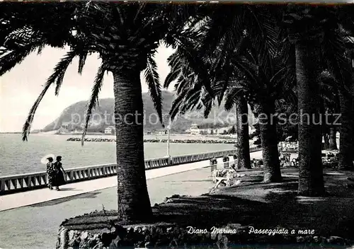 Diano Marina Passeggiata a mare Kat. Italien