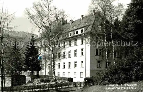 Hofgastein Bad Kurhaus Hohe Tauern Kat. Bad Hofgastein