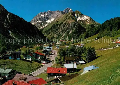 Mittelberg Vorarlberg Tobel Kleinwalsertal Kat. Mittelberg