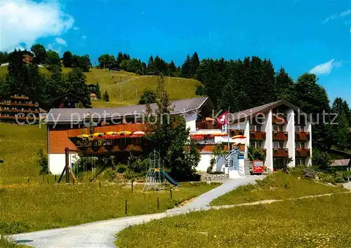 Braunwald GL Hotel Cristal Cafe Restaurant Familie Schilling Kuendig Kat. Braunwald