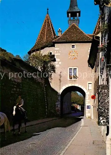 Porrentruy Porte de France Pferd  Kat. Porrentruy