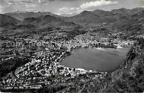 San Salvatore Luftaufnahme Lugano dal Monte Kat. San Salvatore