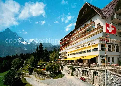 Braunwald GL Hotel Alpenblick Kat. Braunwald