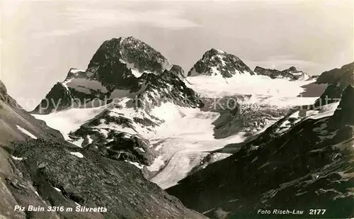 Silvretta Piz Buin Gletscher Kat. Silvretta