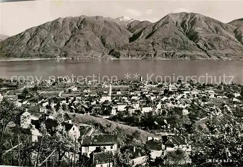 Minusio TI Lago Maggiore Panorama Kat. Minusio