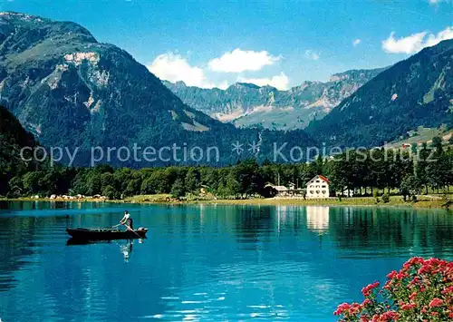 Kloental Kloentaler See Hotel Vorauen Campingplatz Boot Alpenblick Kat. Kloental