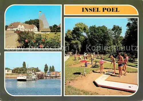 Insel Poel Minigolf Kirchdorf Timmendorf Schwarzer Busch Minigolf Kat. Insel Poel