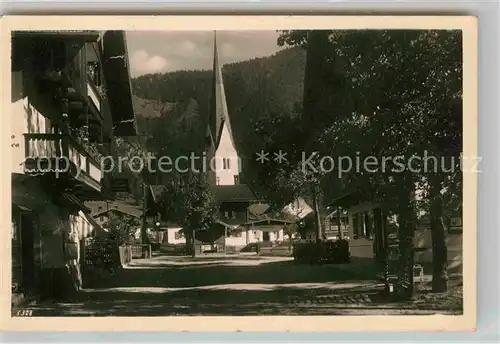 Bayrischzell Dorfpartie Kat. Bayrischzell