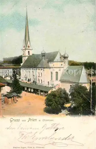 Prien Chiemsee Kirche Kat. Prien a.Chiemsee