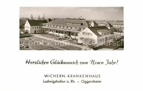 Oggersheim Wichern Krankenhaus Kat. Ludwigshafen am Rhein