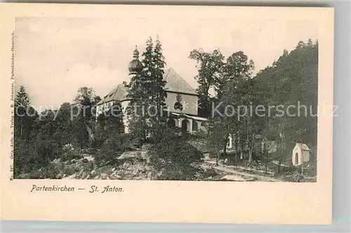 Partenkirchen Sankt Anton Kat. Garmisch Partenkirchen