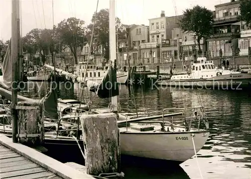 Warnemuende Ostseebad Alter Strom Kat. Rostock