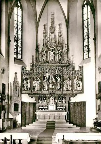 Tauberbischofsheim Stadtkirche Hochaltar Kat. Tauberbischofsheim