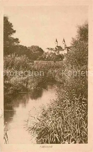 Freising Oberbayern Teilansicht  Kat. Freising