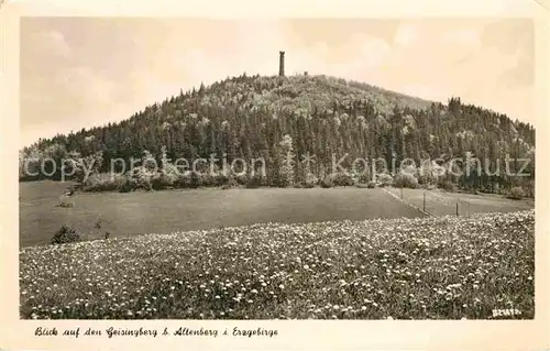 Altenberg Erzgebirge Am Geisingberg Kat. Geising