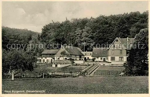 Darmstadt Haus Burgwald Panorama Kat. Darmstadt