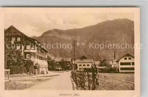 Bayrischzell Teilansicht  Kat. Bayrischzell