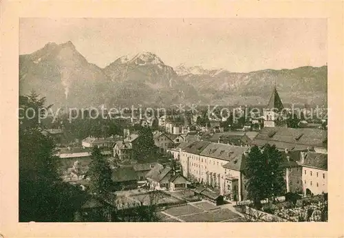 Bad Reichenhall Teilansicht  Kat. Bad Reichenhall