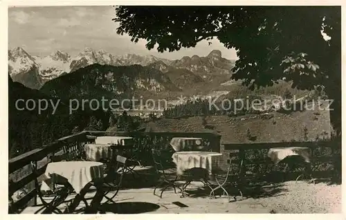 Bad Reichenhall Terrasse Kat. Bad Reichenhall