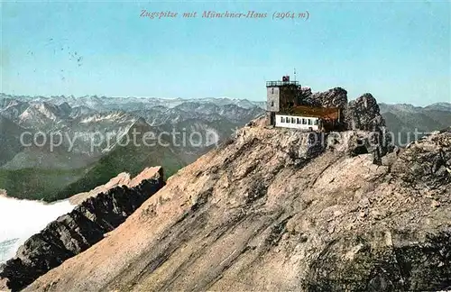 Zugspitze Muenchner Haus Kat. Garmisch Partenkirchen