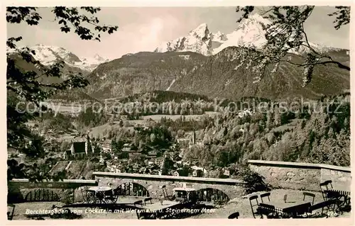 Berchtesgaden Blick vom Lockstein Kat. Berchtesgaden