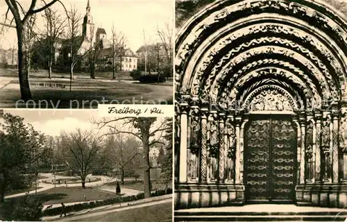 Freiberg Sachsen Kirche Inneres Kat. Freiberg