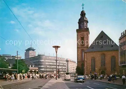 Frankfurt Main Hauptwache mit Katharinenkirche Kat. Frankfurt am Main