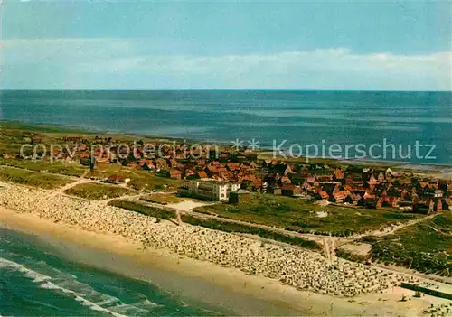 Insel Juist Fliegeraufnahme Kat. Norderney