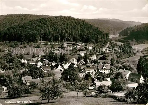 Neulautern Panorama Kat. Wuestenrot