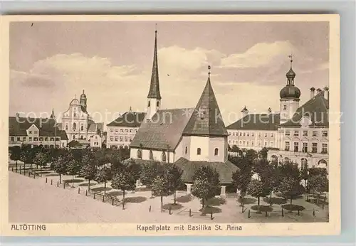 Altoetting Kapellplatz Basilika Sankt Anna Kat. Altoetting