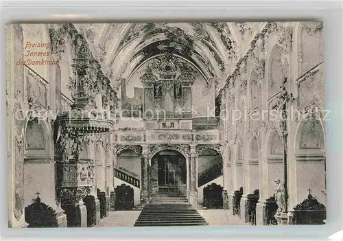 Freising Oberbayern Domkirche Chor Altar Kat. Freising