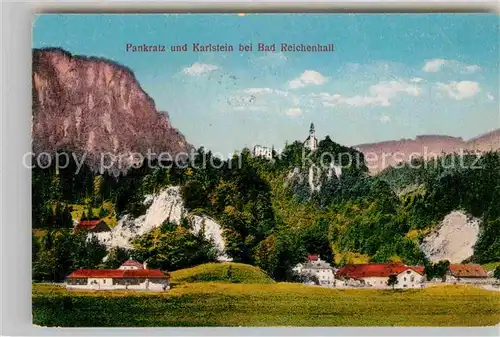 Bad Reichenhall Pankratz Karlstein  Kat. Bad Reichenhall