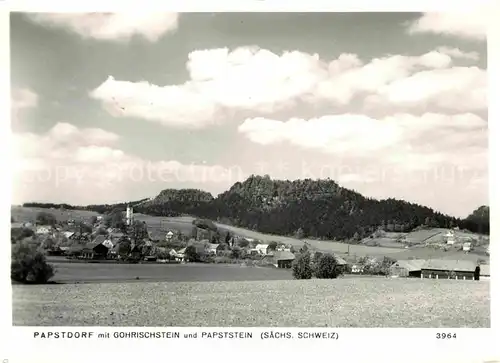 Papstdorf Gohrischstein  Kat. Gohrisch