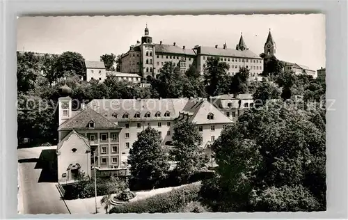 Freising Oberbayern Vincentium mit Domberg Kat. Freising