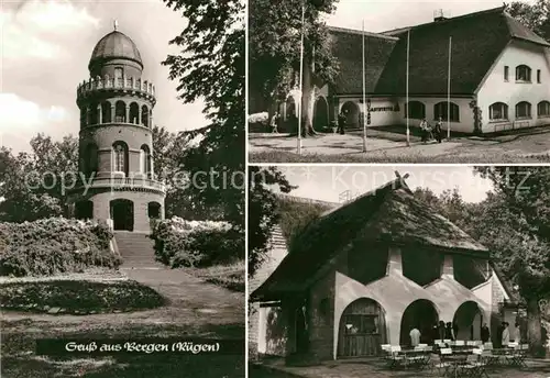 Bergen Ruegen Aussichtsturm Kat. Bergen