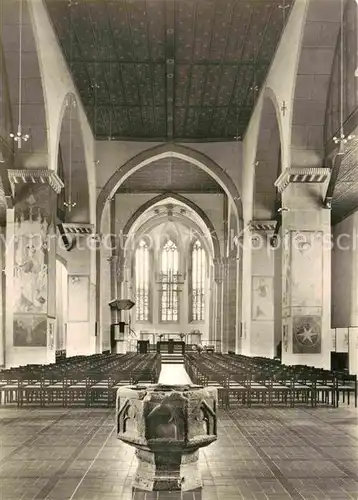 Kaufungen Hessen Stiftskirche innen Kat. Kaufungen