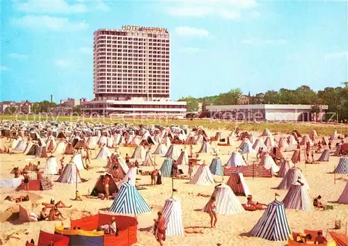 Warnemuende Ostseebad Strand Hotel Neptun Kat. Rostock