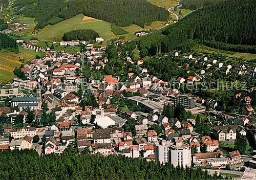 Furtwangen Fliegeraufnahme Kat. Furtwangen im Schwarzwald