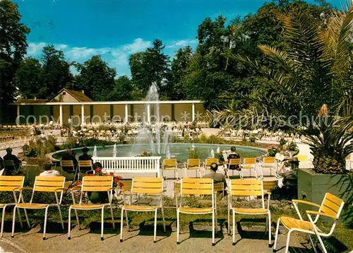 Bad Neuenahr Ahrweiler Kurgarten Springbrunnen Kat. Bad Neuenahr Ahrweiler