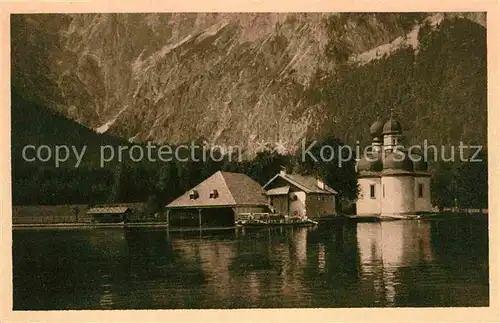 St Bartholomae Teilansicht  Kat. Schoenau a.Koenigssee