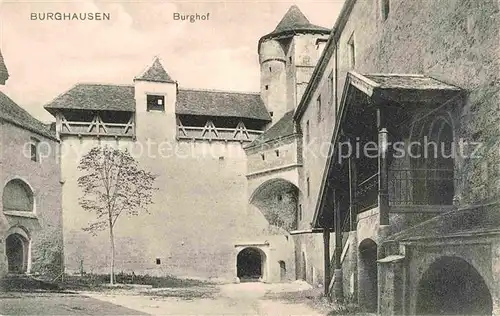 Burghausen Salzach Burghof Kat. Burghausen