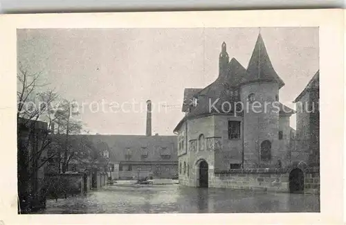 Nuernberg Hochwasser Katastrophe Poliklinik Kat. Nuernberg