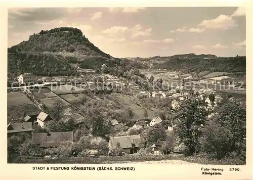 Koenigstein Saechsische Schweiz  Kat. Koenigstein Saechsische Schweiz