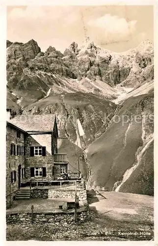 Oberstdorf Kemptner Huette Kat. Oberstdorf