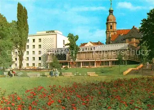 Suhl Thueringer Wald Interhotel Thueringen Tourist Kirche Kat. Suhl