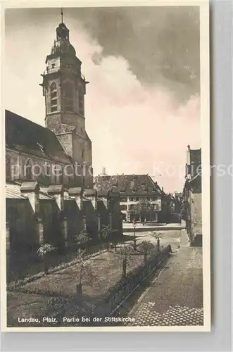 Landau Pfalz Stiftskirche Kat. Landau in der Pfalz